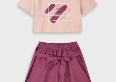 Σετ με τύπωμα για κορίτσι | ΚΥΚΛΑΜΙΝΟ - Energiers - 